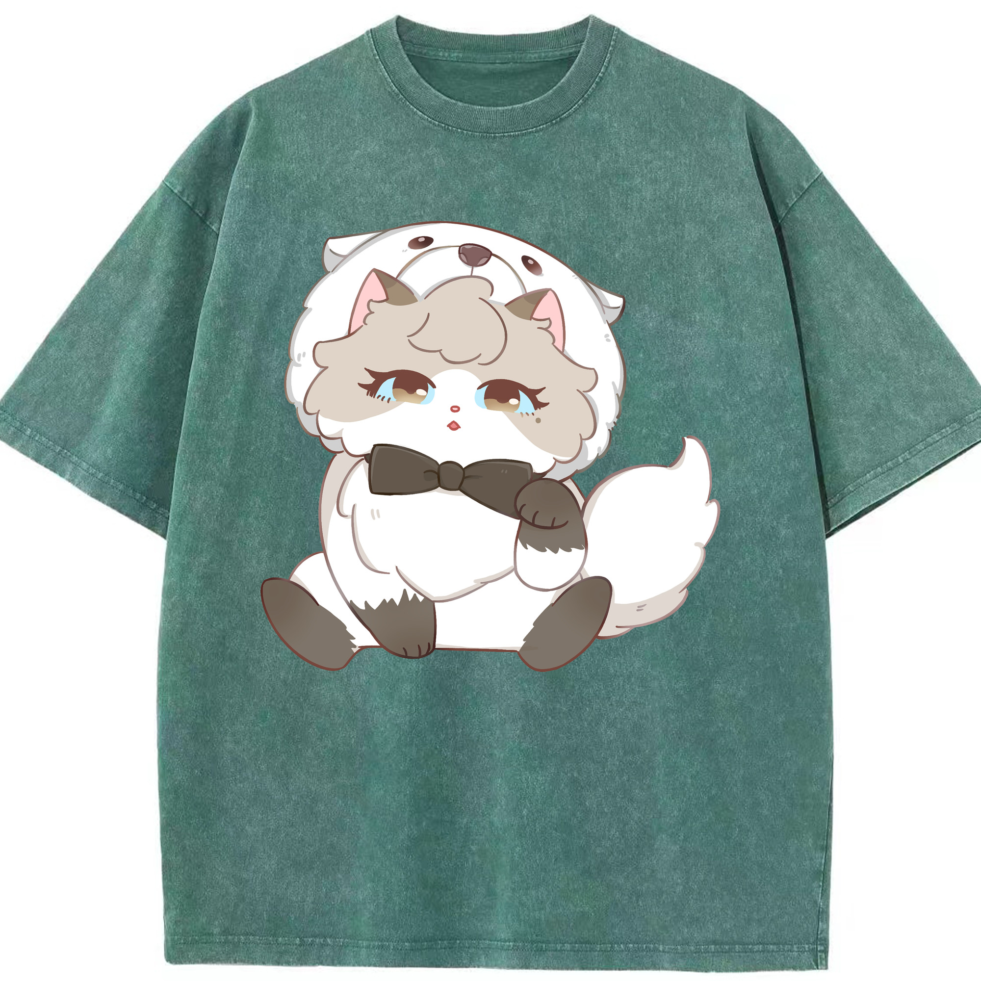 （画像用） SPY×FAMILY间谍家家酒 綿100% ヴィンテージ風 半袖Tシャツ（フロントプリント）
